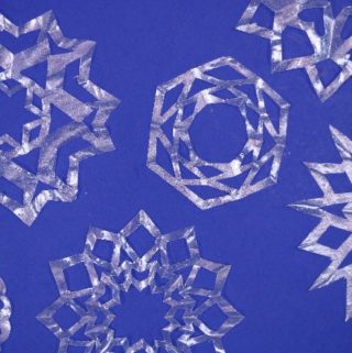 How to Preserve Paper Snowflakes