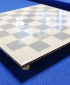 Upcycle Tile to Resin Coated Chess Board - finished photo vertical