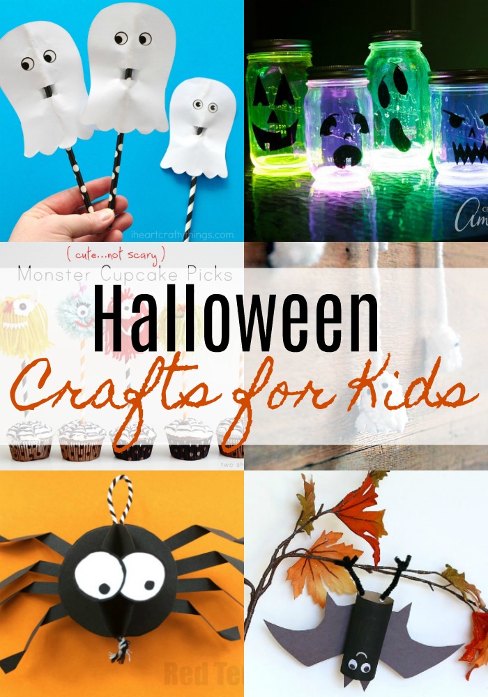 Halloween Crafts for Kids via @resincraftsblog