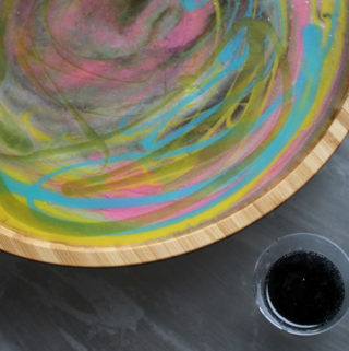 resin crafts blog dirty pour round serving tray (3)