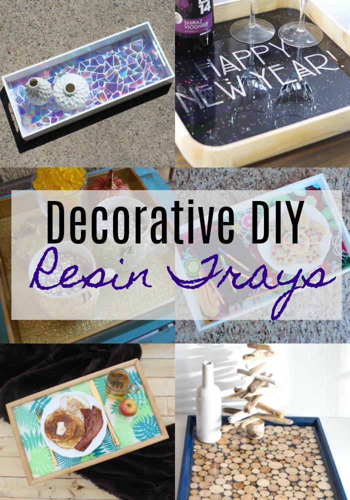 Decorative DIY Resin Trays via @resincraftsblog