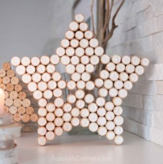 DIY-decorative-star-and-Christmas-tree-upcycled-from-wine-bottle-corks-SustainMyCraftHabit-9448-1024x683