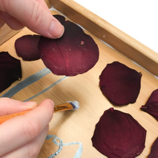DIY pressed rose petal tray-3040