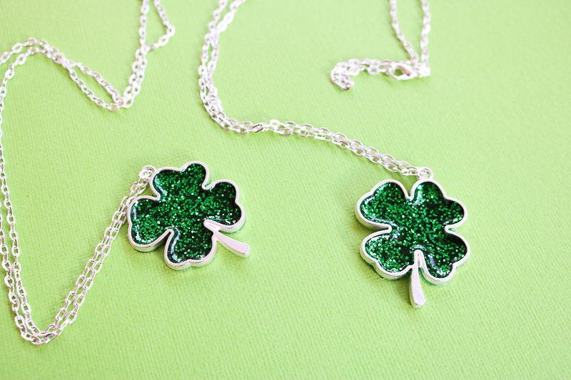 Shamrock Necklace for Saint Patrick’s Day