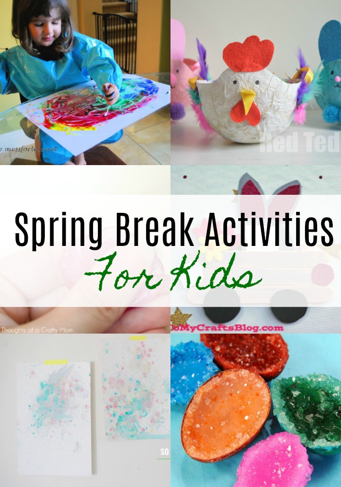 Fun Spring Break Activities For Kids via @resincraftsblog