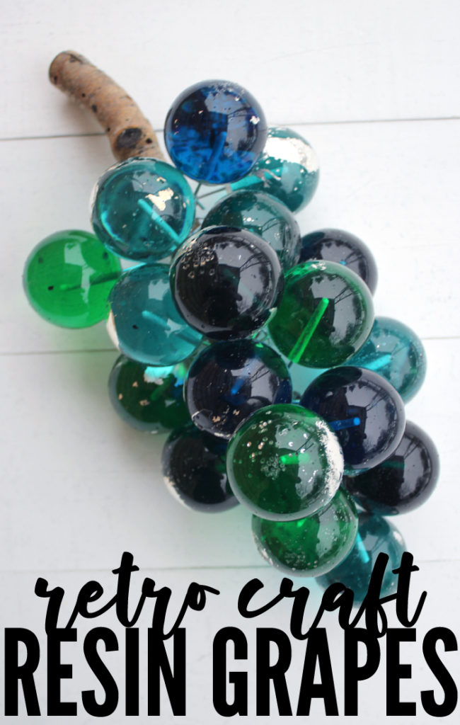 How to Make Resin Grapes Retro Craft DIY Resin Crafts Blog