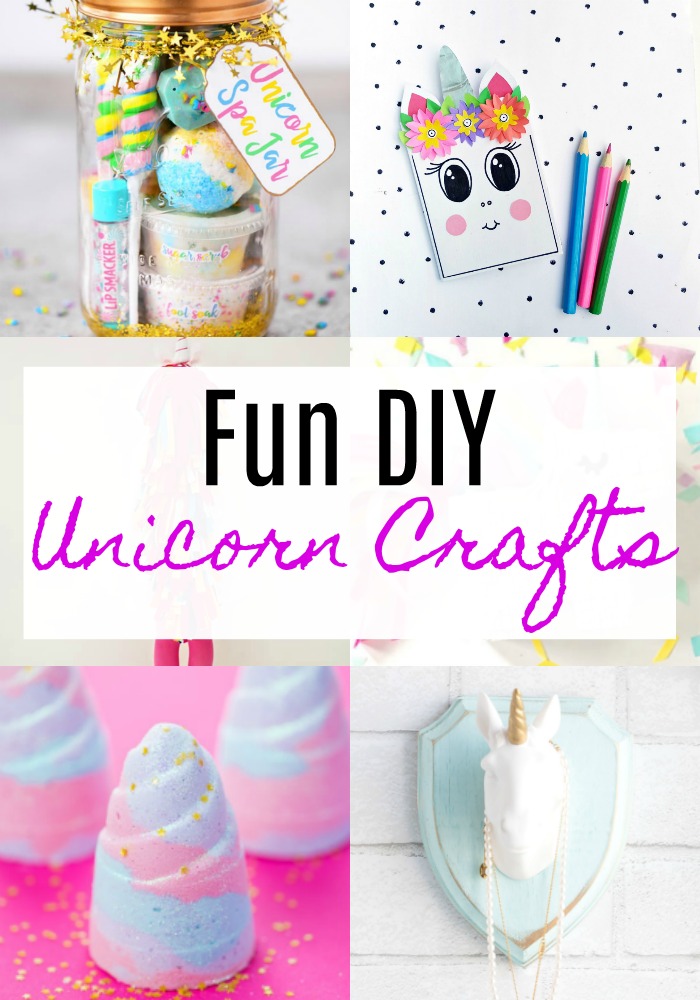 Fun DIY Unicorn Crafts via @resincraftsblog