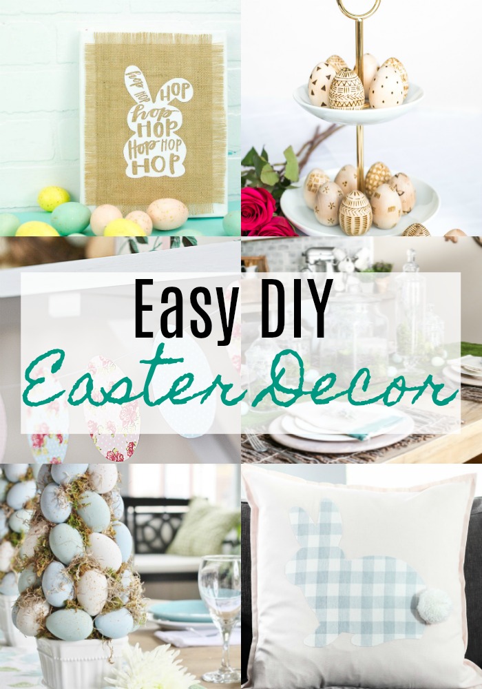 DIY Easter Decor Inspiration via @resincraftsblog