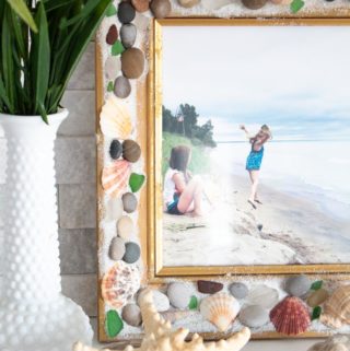 DIY Beachy Photo Frame with EasySculpt-3181