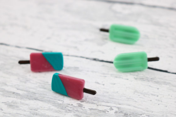 DIY Popsicle Earrings from Resin