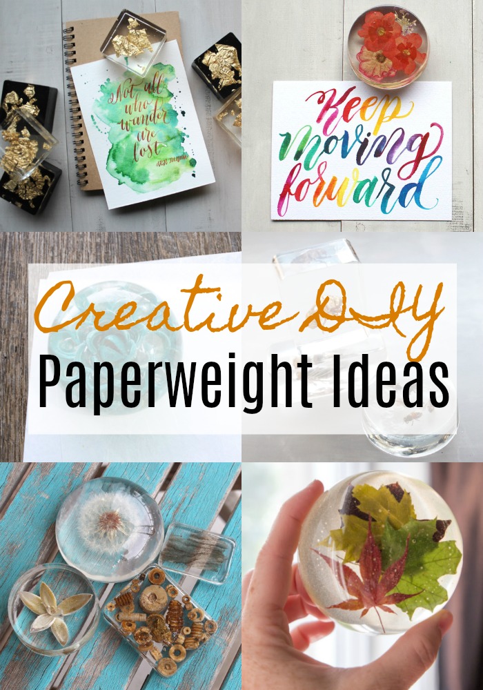 Creative DIY Paperweight Ideas via @resincraftsblog