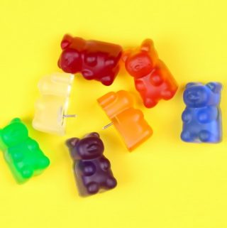Colorful Resin Gummy Bears