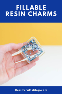 Create super fun, fillable resin charms with EasyCast Clear Casting Epoxy! These make really cool key chains or an interesting addition to your phone case!
