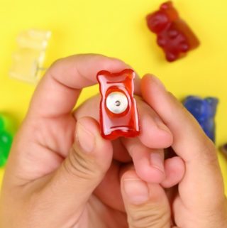 DIY Gummy Bear Thumbtack