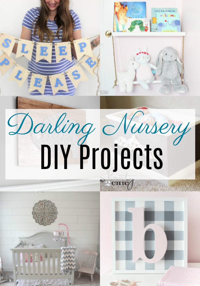 Darling DIY’s for the Nursery via @resincraftsblog