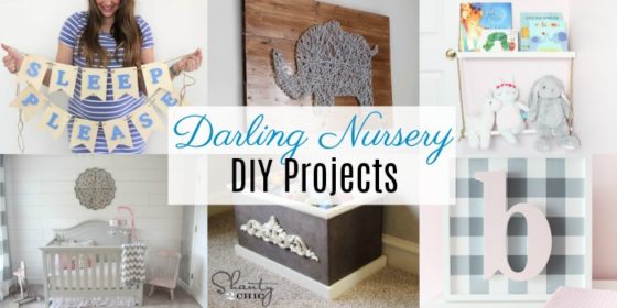 Darling DIY’s for the Nursery