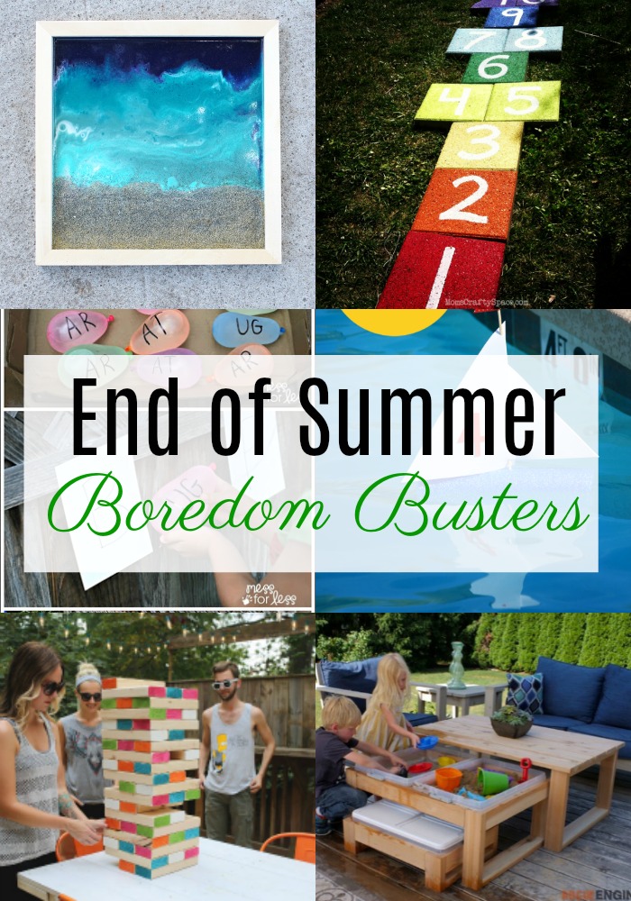End Of Summer Boredom Busters via @resincraftsblog