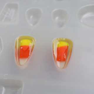 adding candy corn to resin