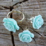 Resin Flower Cabochon Jewelry with EasyMold + FastCast - Resin Crafts Blog