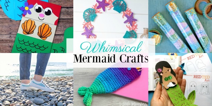 Mermaid Crafts for Kids - Juggling Act Mama