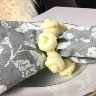 Acorn Napkin Rings with FastCast