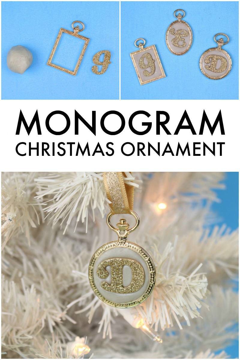 Handmade ornaments are such a special touch to your Christmas decorations. These simple and elegant monogram ornaments can be made easily with Envirotex Jewelry clay. You can make personalized ornaments for all of your loved ones this holiday. via @resincraftsblog