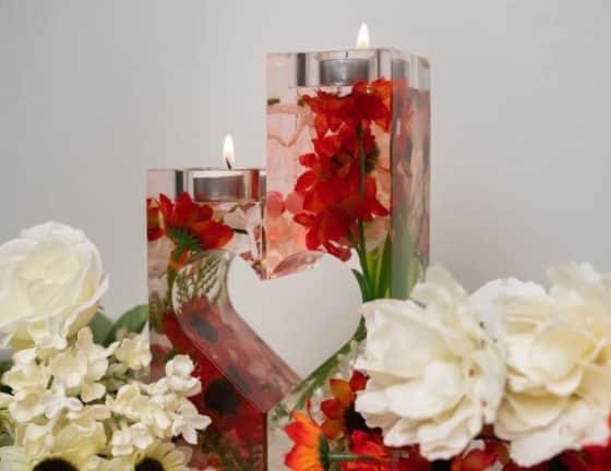 How to Make Epoxy Resin Candle Holders
