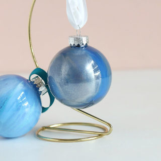 swirled-paint-filled-ornaments