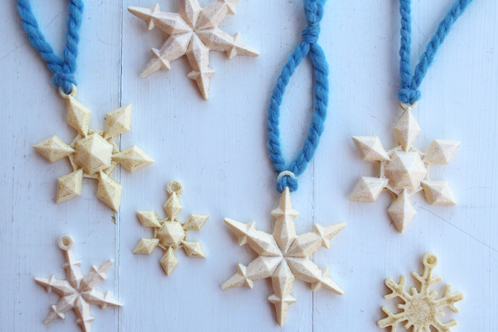 Snowflake Ornament or Snowflake Pendant Necklace DIY Craft!
