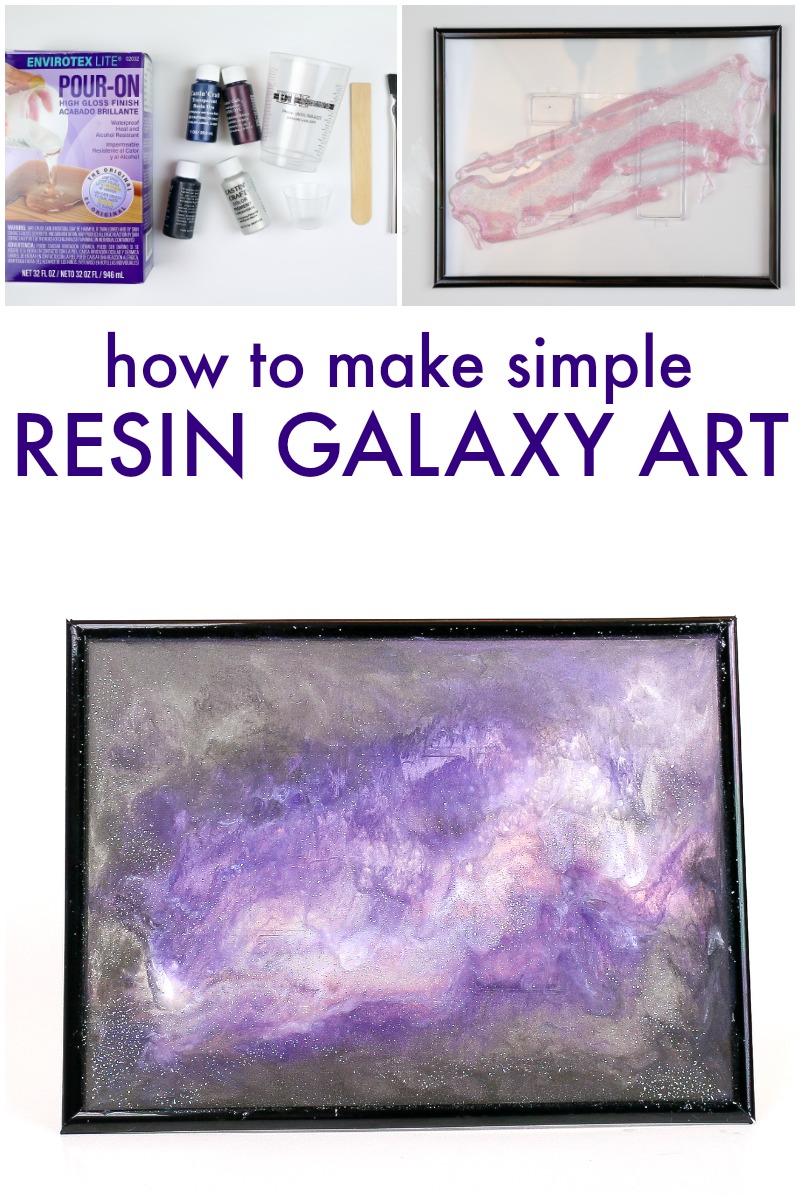 Constellation and galaxy artwork is very on-trend this year. Making a beautiful art piece that looks like a heavenly body is easy with resin! Follow the techniques I share in this tutorial and you will have your very own piece of resin galaxy art! via @resincraftsblog