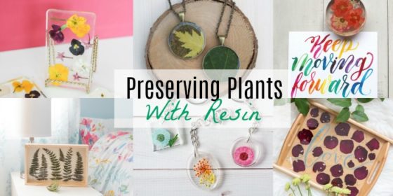 The Best Tutorials to Preserve Flowers & Plants in Resin