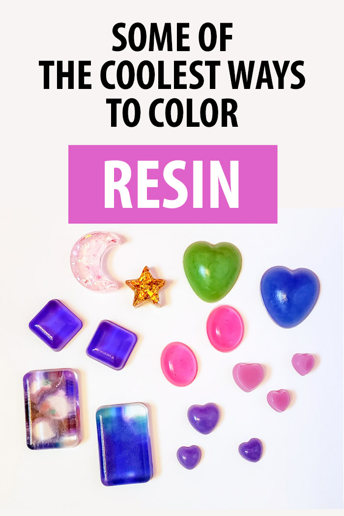 These beautiful ways to color resin may already be in your craft room! via @resincraftsblog