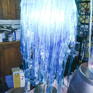 Jellyfish Resin Lamp
