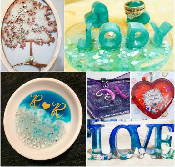 May Resin Crafting Challenge – Personalization Projects with Resin