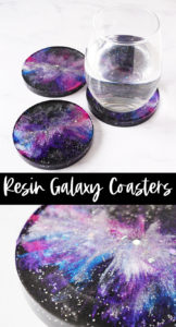 Resin Galaxy Coasters