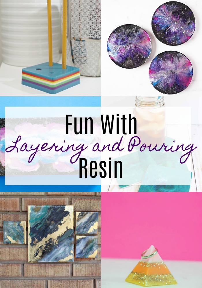 Have Fun With Resin Layering and Pouring via @resincraftsblog