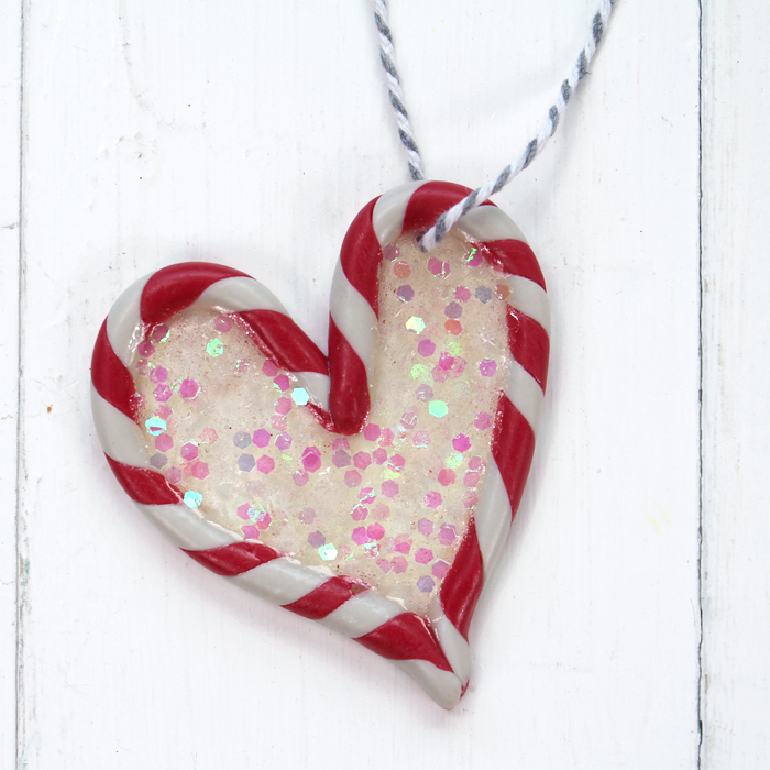 Gingerbread And Candy Cane Necklace In Gold Plating By Lisa Angel |  notonthehighstreet.com