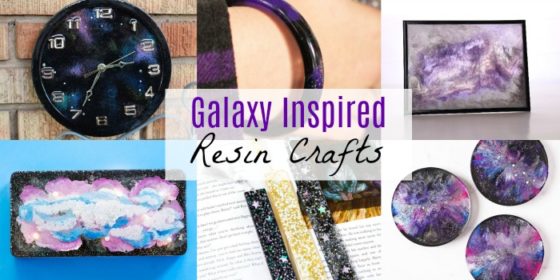 Galaxy Inspired Resin Crafts