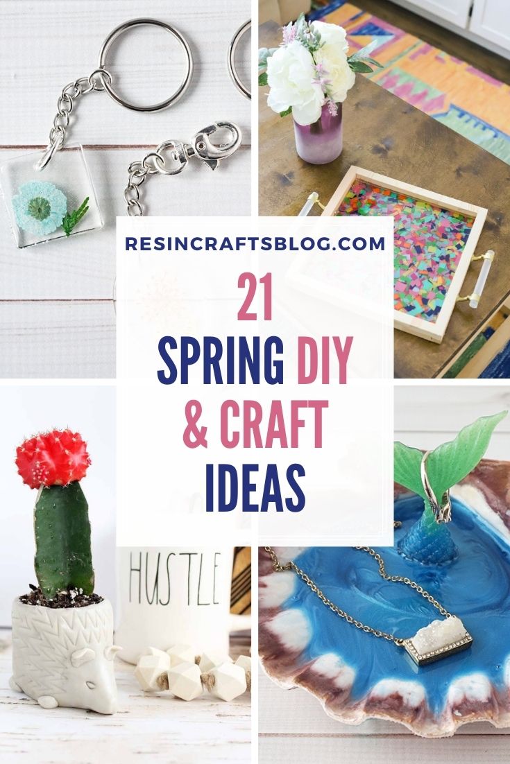 21 amazing Spring DIY and craft ideas! via @resincraftsblog