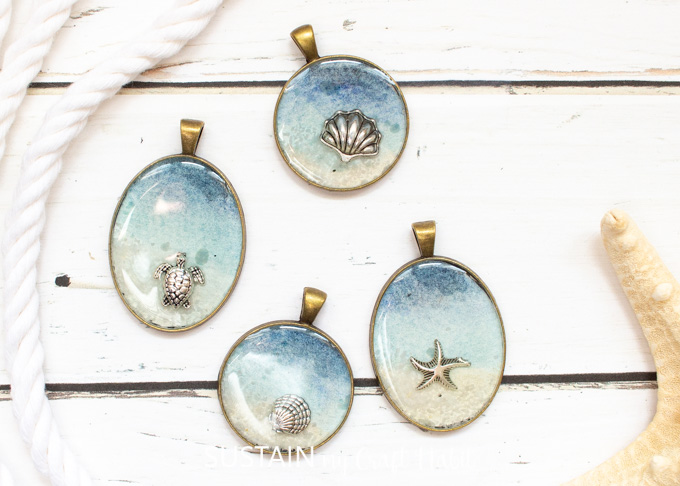 Sea Glass Inspired Resin Jewelry - Resin Crafts Blog