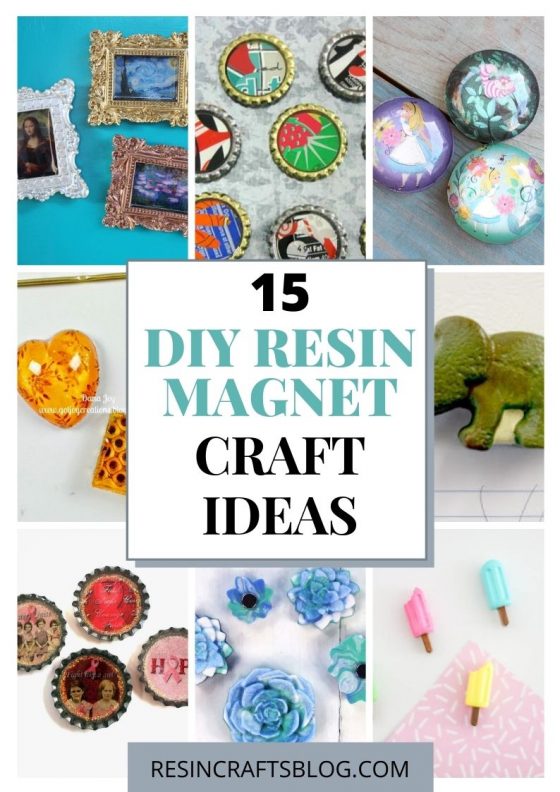 15 Quick and Easy DIY Resin Magnets