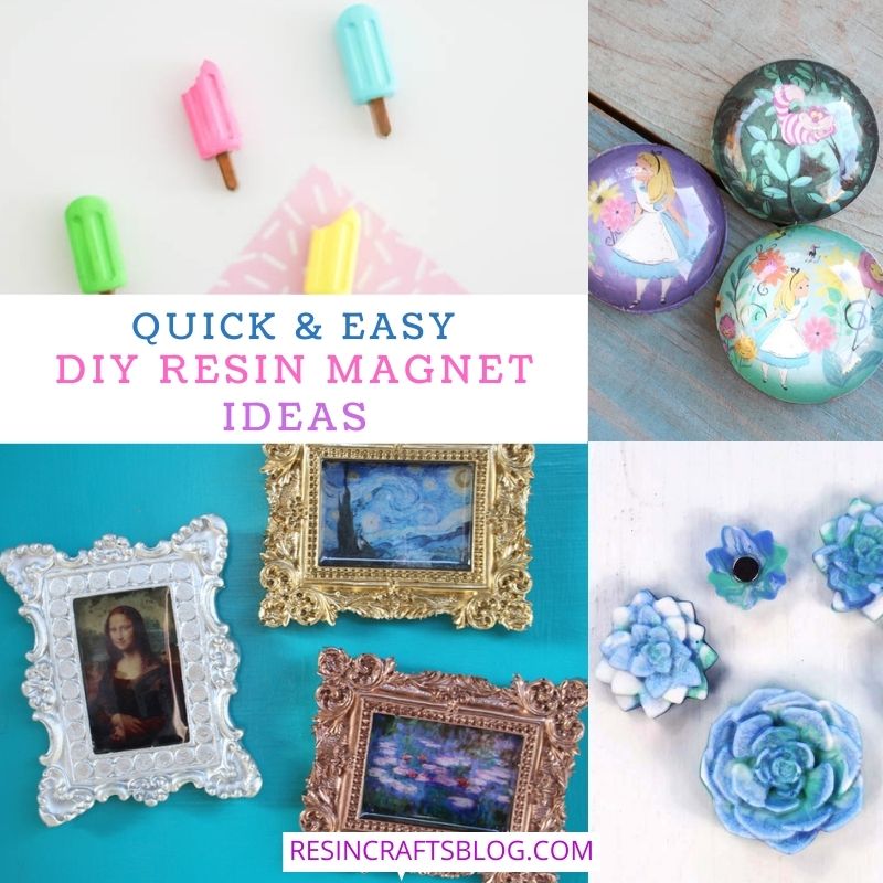 15 Quick and Easy DIY Resin Magnets