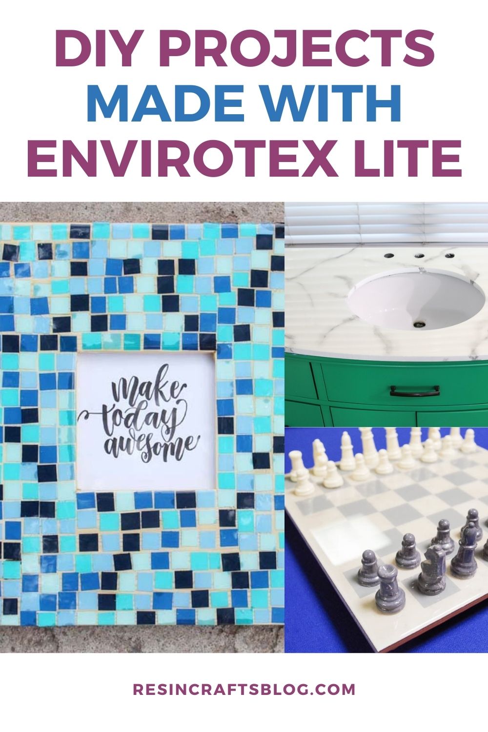 Outdoor Tray/Table with Envirotex Lite - Just Paint It Blog