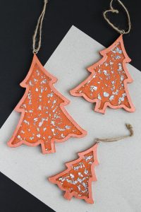 copper tree ornaments