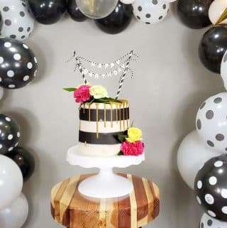 how to make a resin birthday cake topper (1)