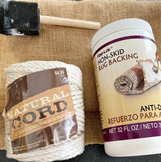 supplies for macrame placemats