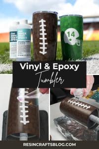 vinyl and epoxy tumbler