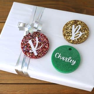 Personalized Resin Gift Tags