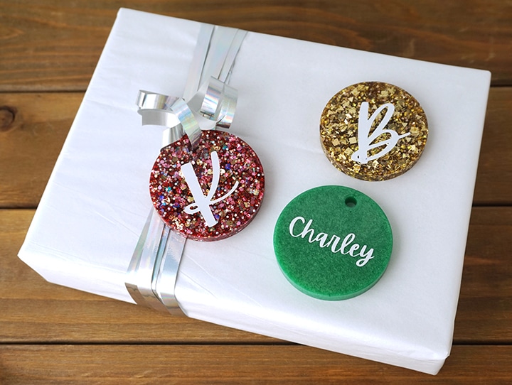 Personalized Resin Gift Tags