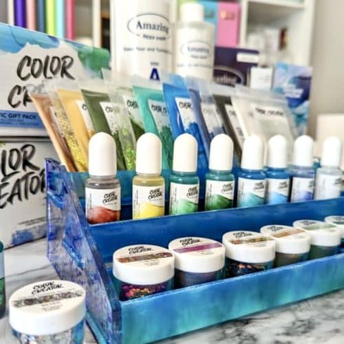 How to Make a Colorful Resin Shelf Resin Crafts Blog